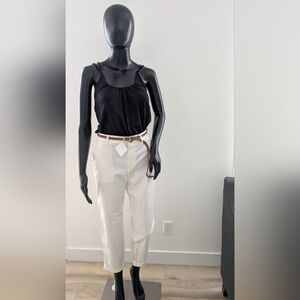 ZARA- Chino trousers with belt